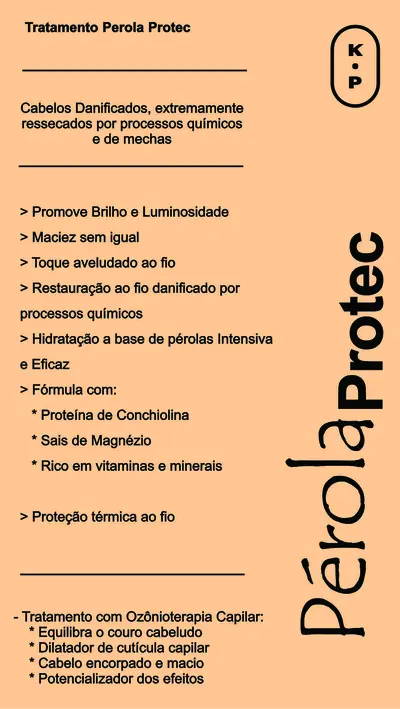 Arte original do tratamento Pérola Protec